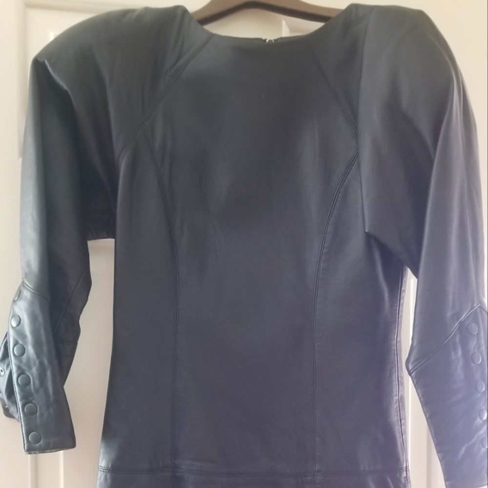 GLD Leather Dress